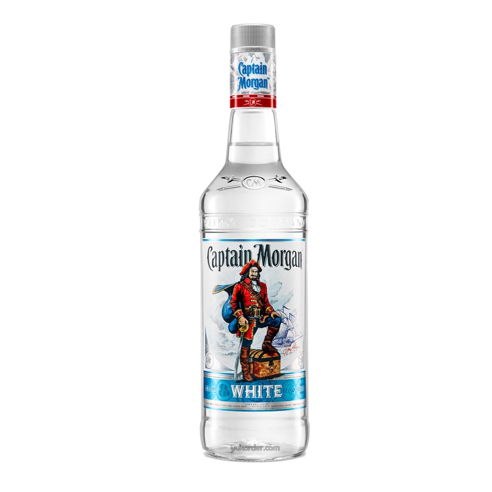 Jual Captain Morgan White Rum 700 ml ABV 37,5% - Harga Grosir