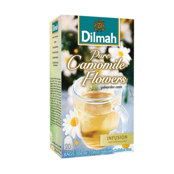 dilmah chamomile tag tea bag