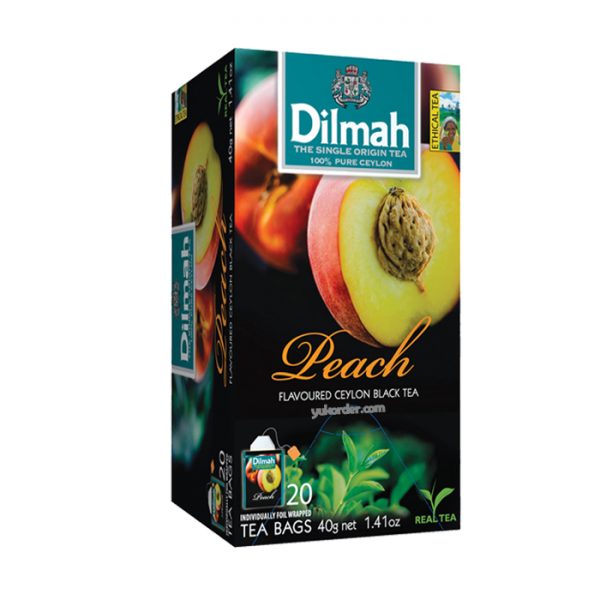 Dilmah Foil Envelope Peach