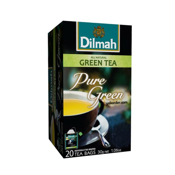 Dilmah Foil Envelope Pure Green Tea