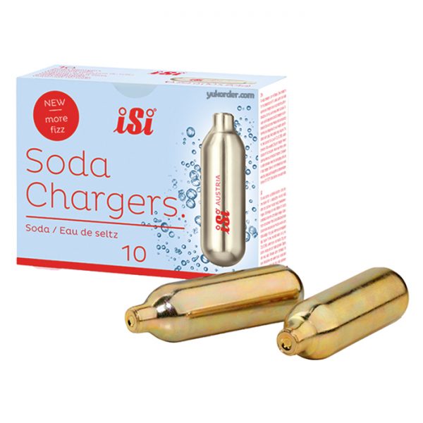 isi soda chargers