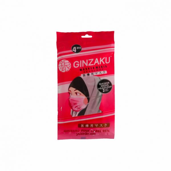masker ginzaku pink label