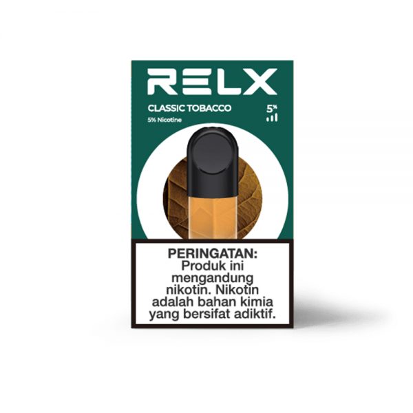 relx pod cotton classic tobacco
