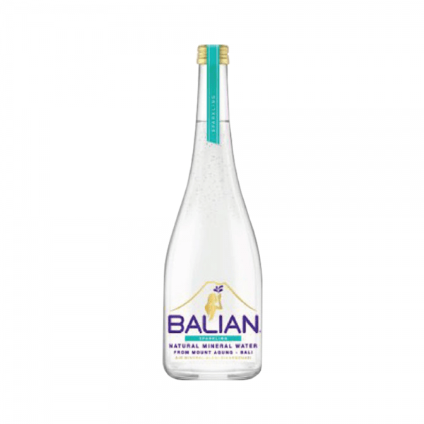 Balian Sparkling Natural Mineral Water Glass 750ml