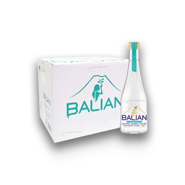 Balian Sparkling Natural Mineral Water Glass 330ml - 1 Karton