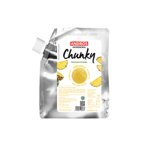 Andros Chunky Jam 1 kg - Pineapple