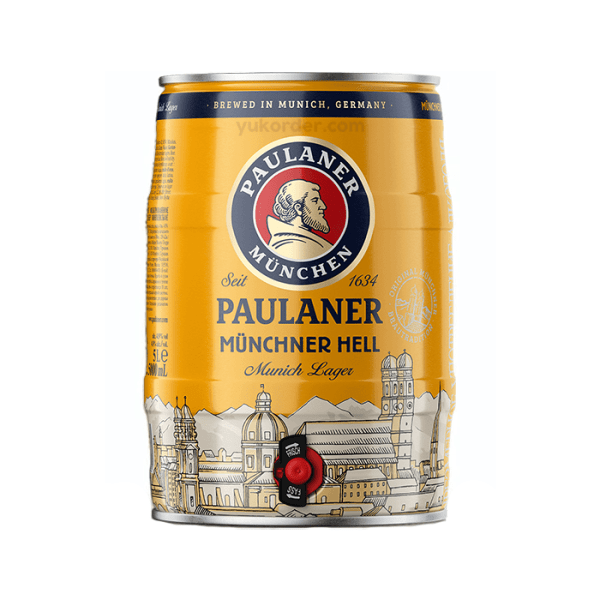 Paulaner Munchner Hell Can 5 Liter