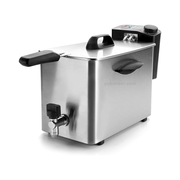 Lacor 4L Electric Deep Fryer 2500W with Faucet