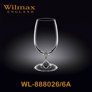 Wilmax Beer/Water Glass 14 fl oz 420ml Set of 6 | WL-888026/6А