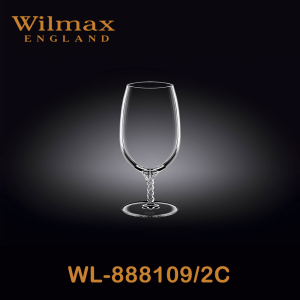 Wilmax Beer/Water Glass 14 fl oz 420ml 2 Set ICB | WL-888109/2C