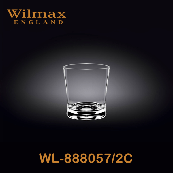 Wilmax Glass 10 fl oz 300 ml Set of 2 ICB | WL-888057/2C