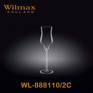 Wilmax Liqueur Glass 4 fl oz 130 ml 2 Set ICB | WL-888110/2C