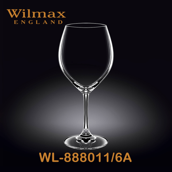 Wilmax Wine Glass 21 fl oz 620ml Set Of 6 IPB | WL-888011/6A