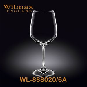 Wilmax Wine Glass 21 fl oz 630ml Set Of 6 IPB | WL-888020/6A