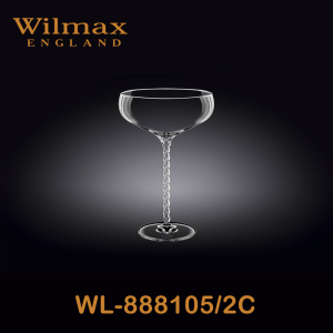 Wilmax Champagne Glass 10 fl oz 300ml Set of 2 ICB | WL-888105/2C