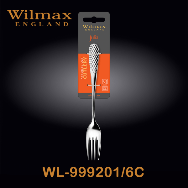 Wilmax Julia Table Fork 20cm 6pcs IGB| WL‑999201/6C