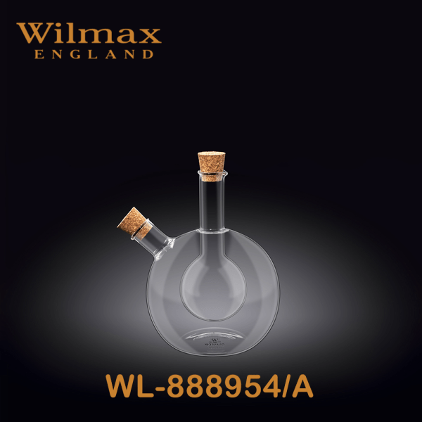 Wilmax Oil / Vinegar Bottle 10 fl oz 300ml & 2 fl oz 60ml | WL‑888954/A