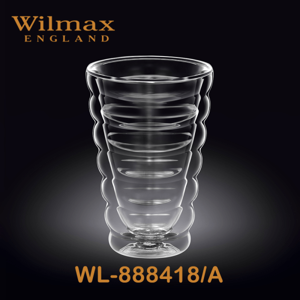 Wilmax Double Wall Glass 13 fl oz 400ml | WL-888418/A