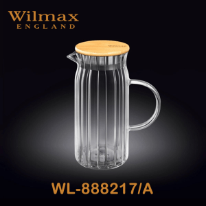 Wilmax Jug With Bambo Lid 34 fl oz | WL-888217/A