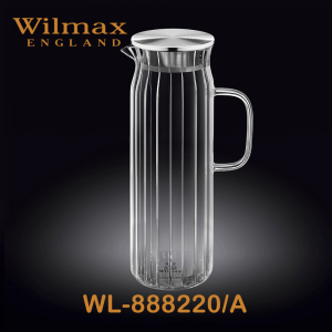 Wilmax Jug/Teko With Stainless Steel Lid 50 fl oz 1500ml | WL-888220/A