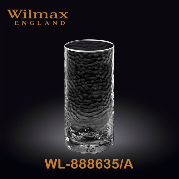 Wilmax Platinum Rim Glass 10 fl oz 290ml | WL-888635