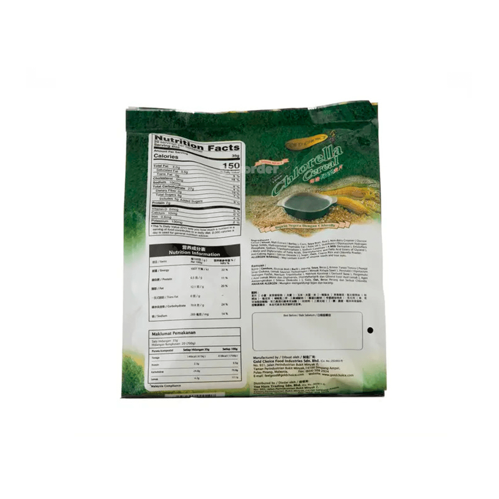 Gold Choice Chlorella - 20 Sachets - Image 3