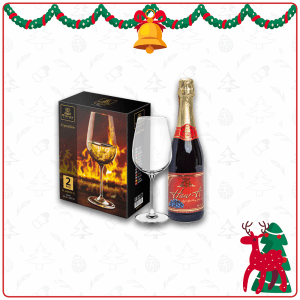 Wilmax Wine Glass 20 fl oz 580ml 2 Set ICB | WL-888034/2C