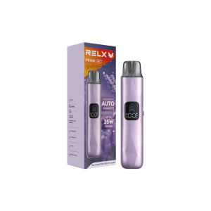 RELX Prime Kit - Lavender Bloom (Isi 1 Refillable Device dan 2 Cartridge)