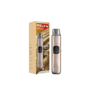 RELX Prime Kit - Golden Coast (Isi 1 Refillable Device dan 2 Cartridge)