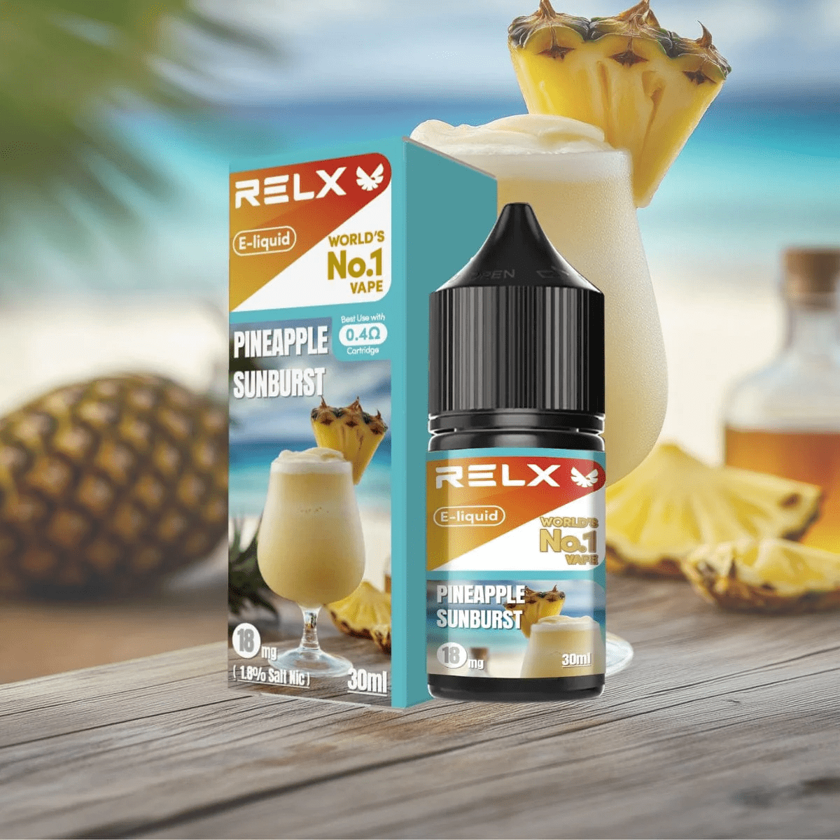RELX E-Liquid Pineapple Sunburst - Image 2