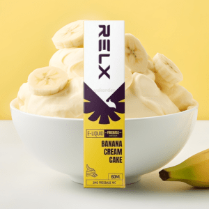 RELX E-Liquid Freebase Banana Cream Cake