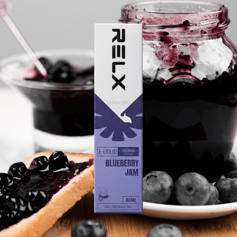 RELX E-Liquid Freebase Blueberry Jam