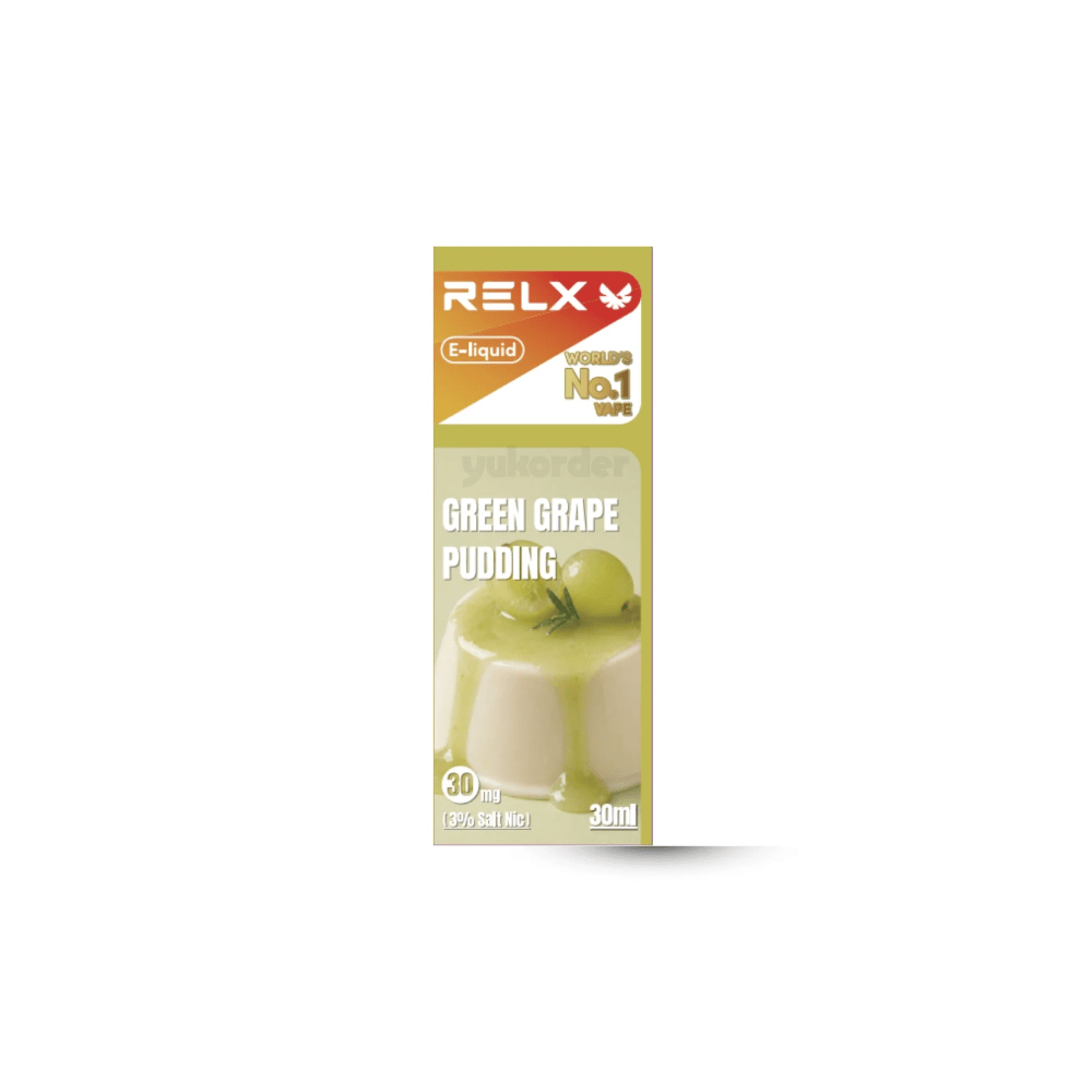 RELX E-Liquid Green Grape Pudding - Image 2