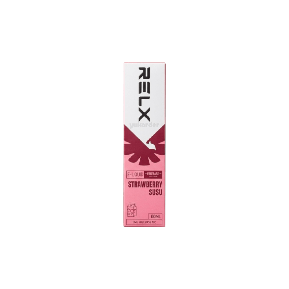 RELX E-Liquid Freebase Strawberry Susu 60ml - Image 2