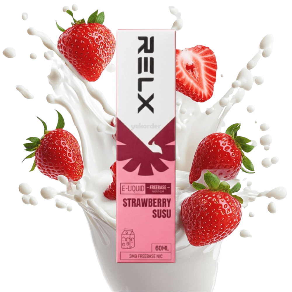 RELX E-Liquid Freebase Strawberry Susu 60ml