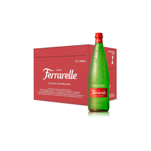 Ferrarelle Sparkling Water 750ml 1 Karton isi 12 Botol