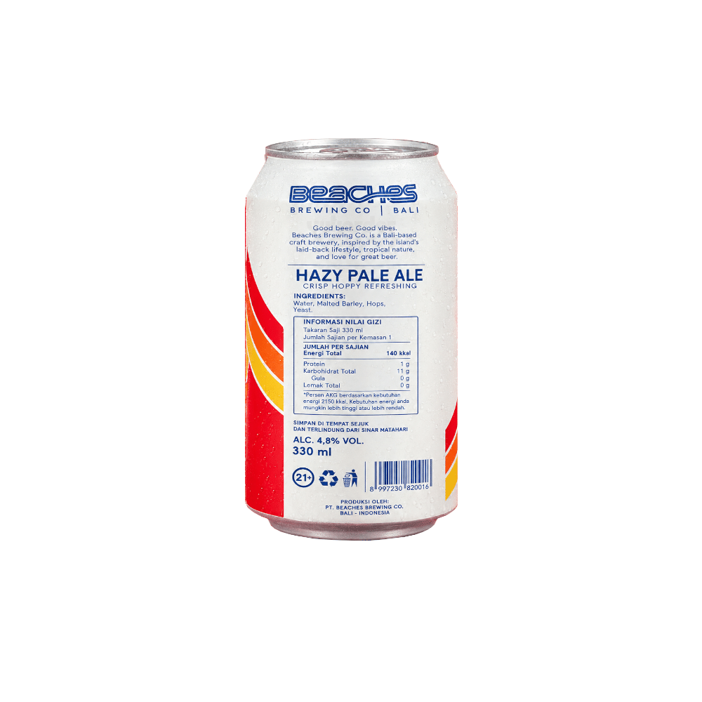 Beaches Hazy Pale Ale 330 ml (2)